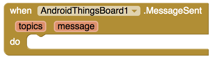 MessageSent AndroidThingsBoard